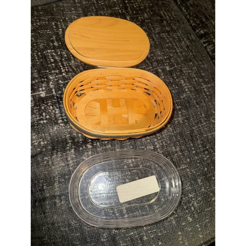 Longaberger Collectors Club Small Oval HandWoven Basket Harmony